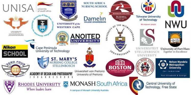 List of universities in South africa